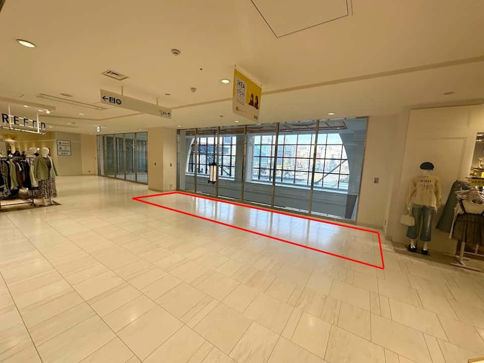 【アミュプラザおおいた2F】POPUPスペース(共用部)