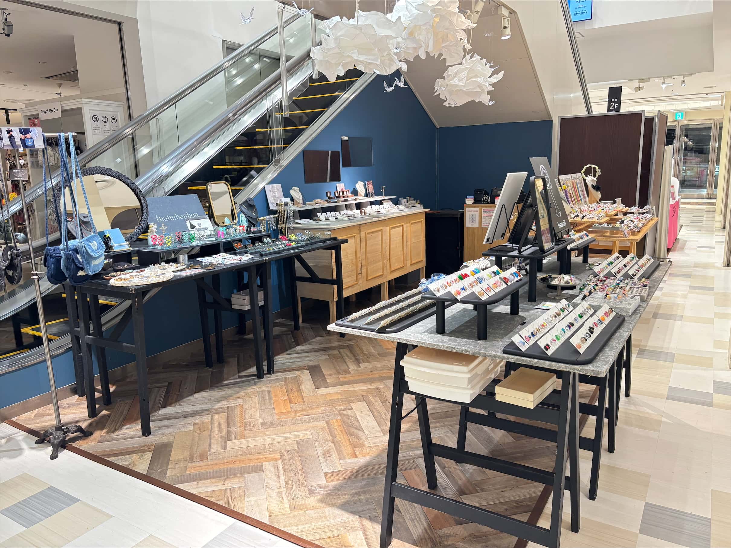 東館2階 ファッション・雑貨・アクセサリーに適したイベントスペース