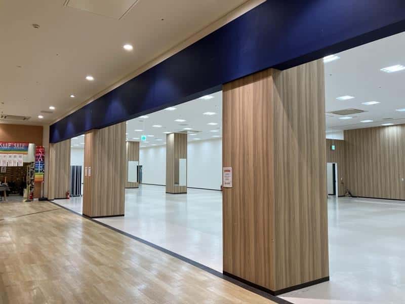 ファッション、雑貨、健康器具、各種教室など募集中区画