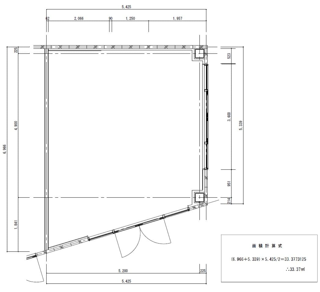104区画(飲食、食物販、サービス募集区画)の図面・フロアマップ1