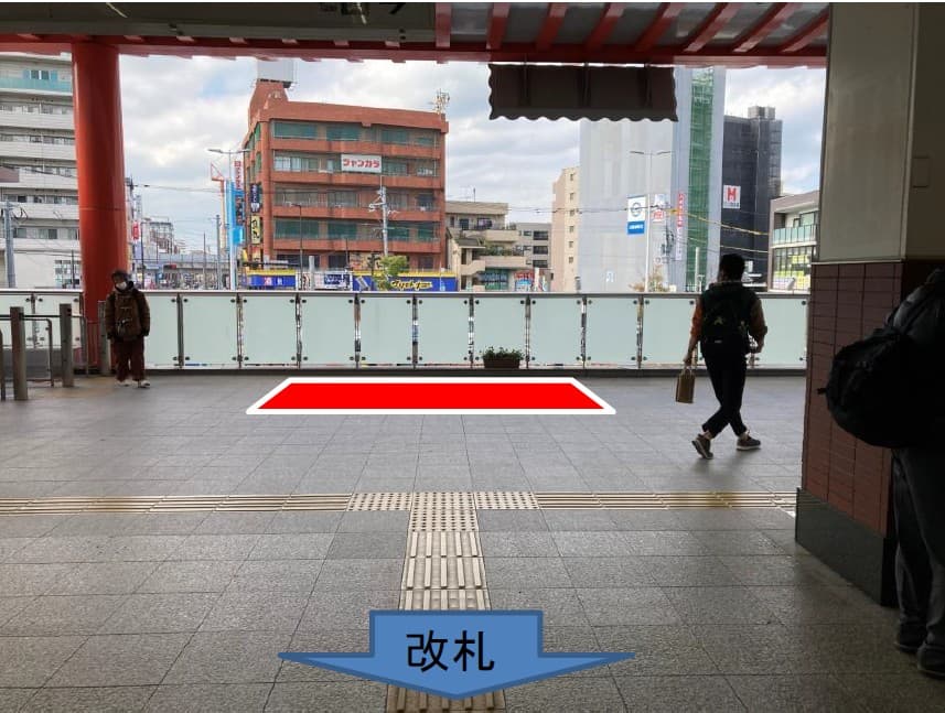 JR香椎駅構内イベントスペース(駅改札前)の図面・フロアマップ